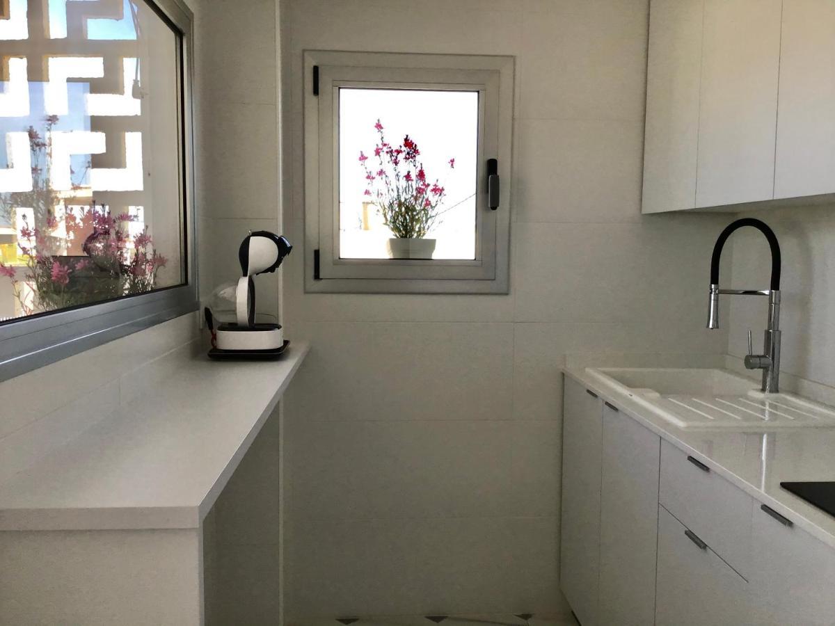 Apartamento Primera Linea De Playa Bellreguard Exteriör bild