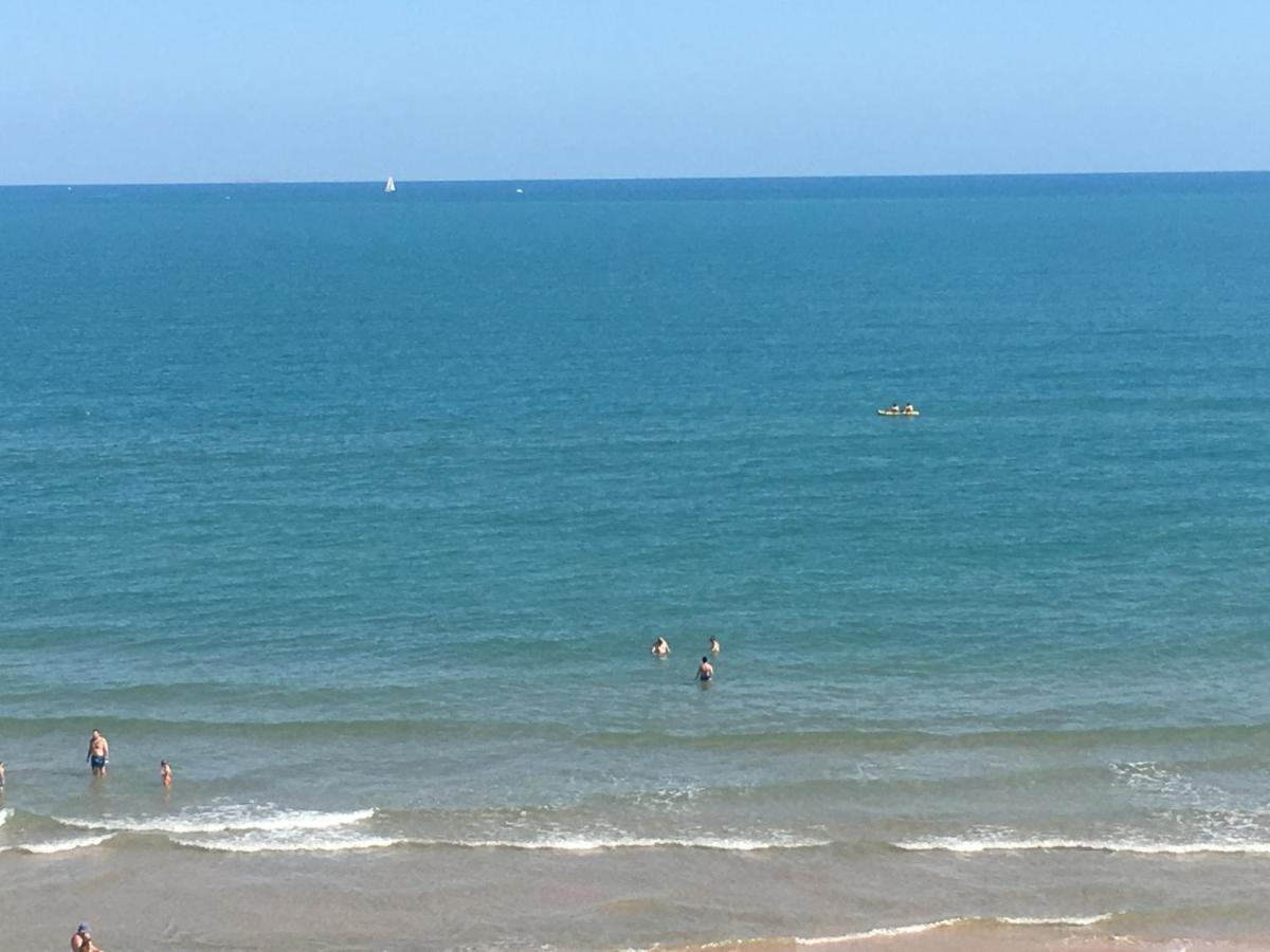 Apartamento Primera Linea De Playa Bellreguard Exteriör bild